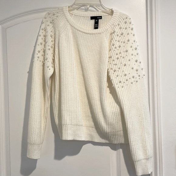 Aqua Sweaters - Pearl Sweater